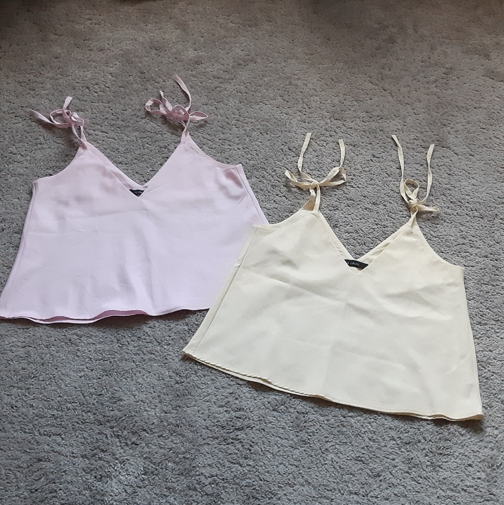 Flowy Crop Top (Ties on the Shoulders)